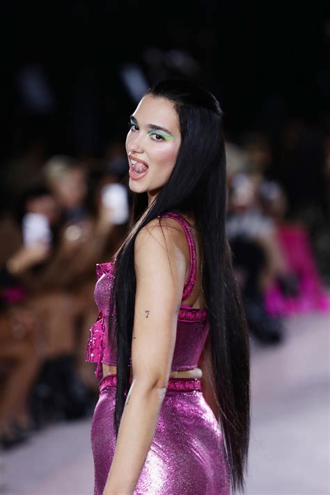 versace dua lipa vogue runway|dua lipa versace cult.